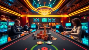 Vivez le frisson du casino crypto avec des tables de jeu dynamiques et des paris numériques.