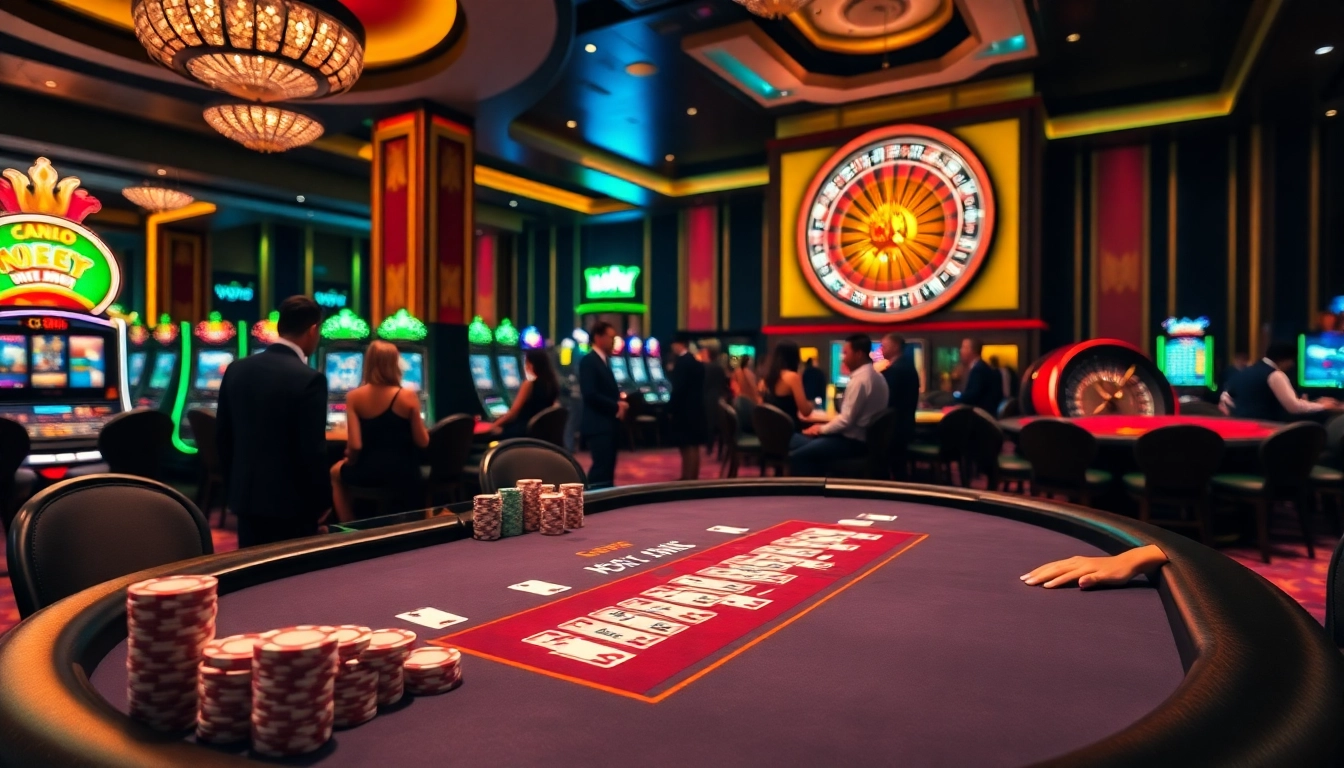 Experience the excitement of gaming at GK88.COM with vibrant casino tables and thrilling gambling activities.