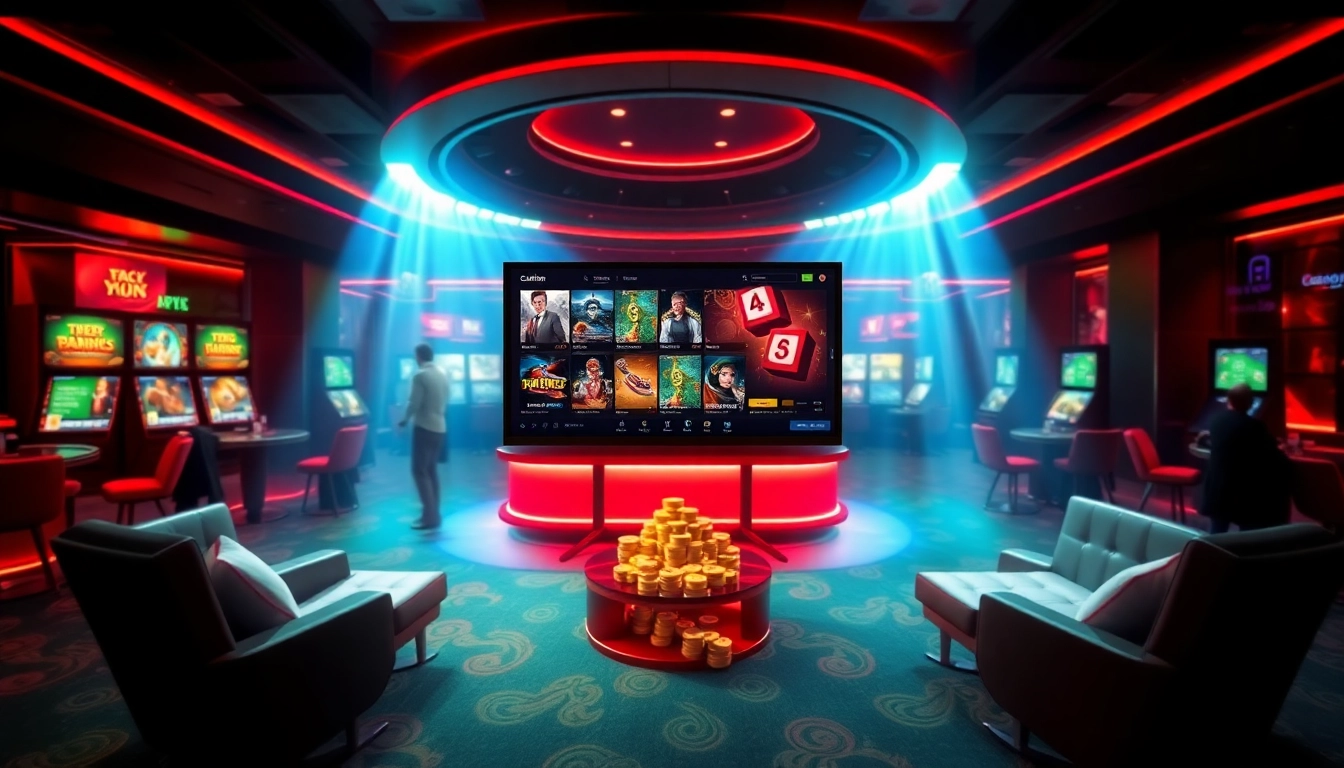 Découvrez le site casino en ligne 2026 avec une interface moderne et des jeux animés.