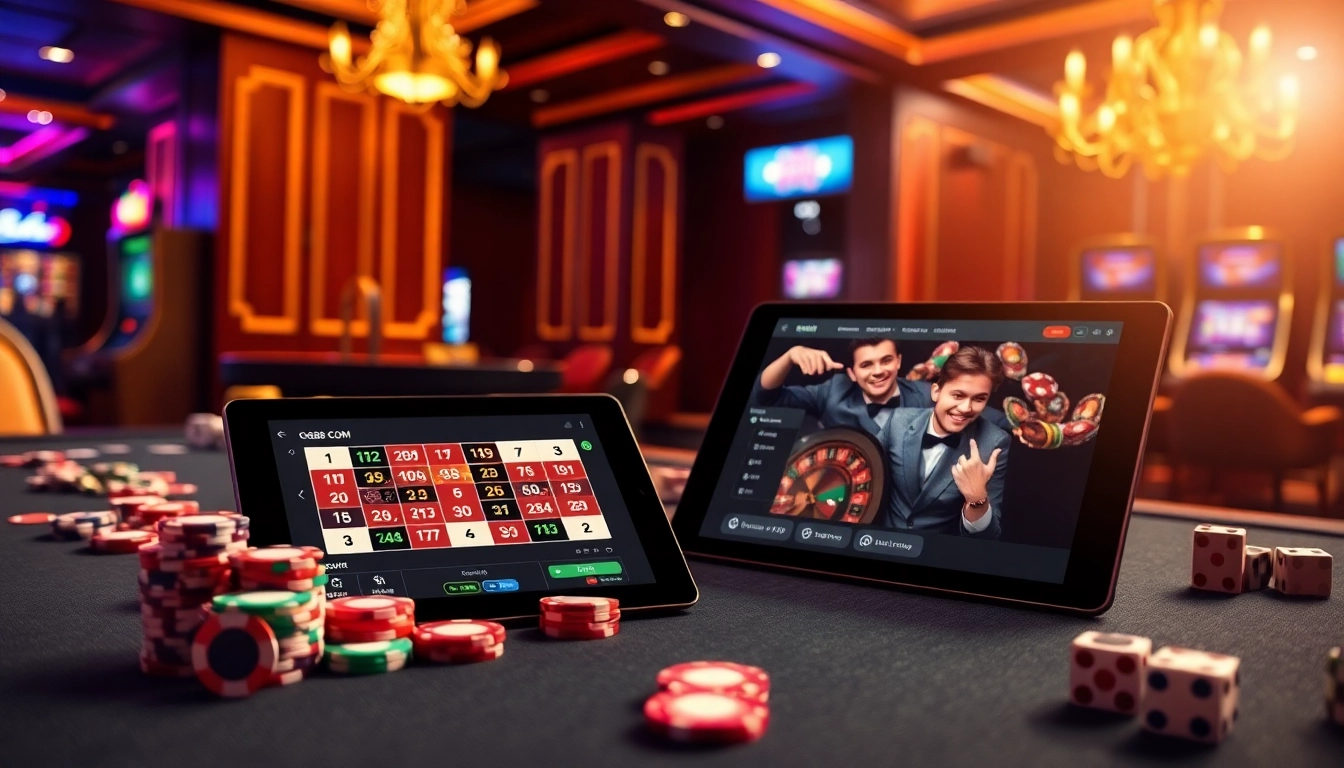 Winning moment at GG88 COM with vibrant casino atmosphere and elegant poker setup.