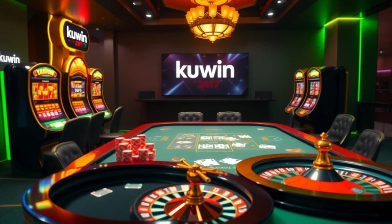 Kuwin 24/7 offers an exciting casino experience with vibrant games and poker action.