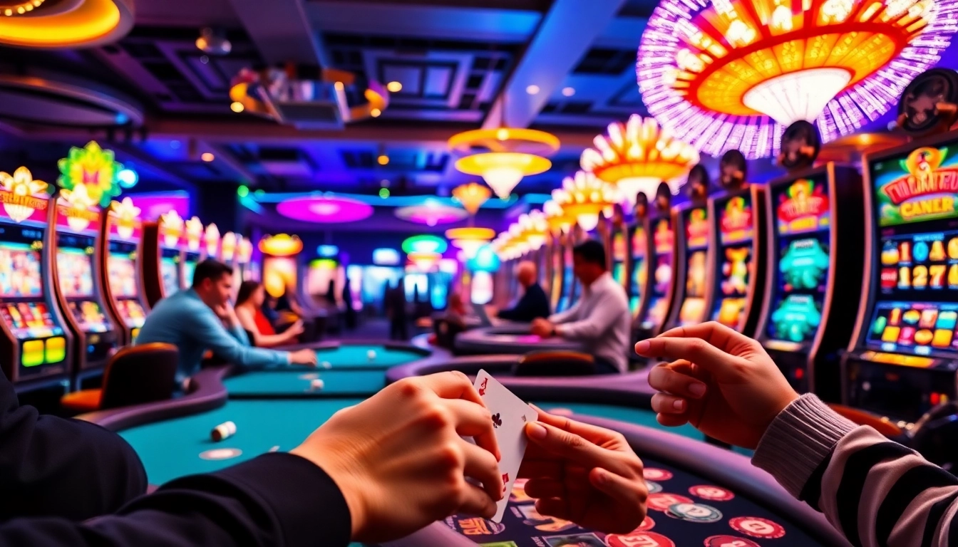 Découvrez le monde du casino en ligne argent réel avec des joueurs captivés par des jeux excitants.